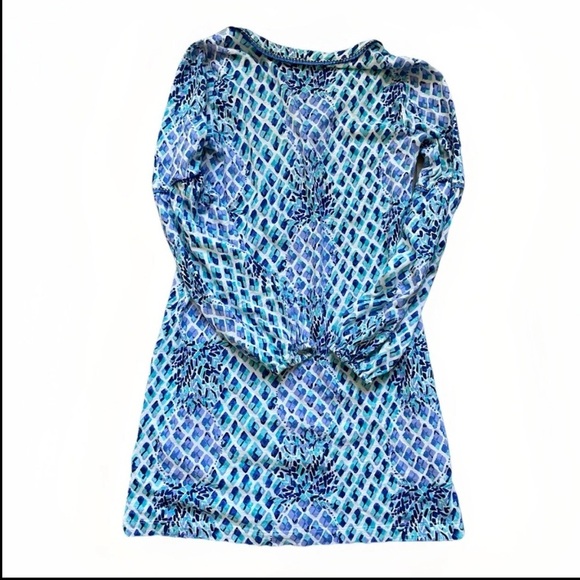 Lilly Pulitzer Cotton Tunic Mini Dress Cover Up XS - Picture 4 of 5
